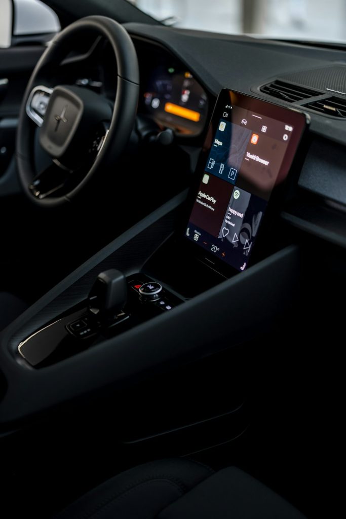 Interior of the Polestar 2